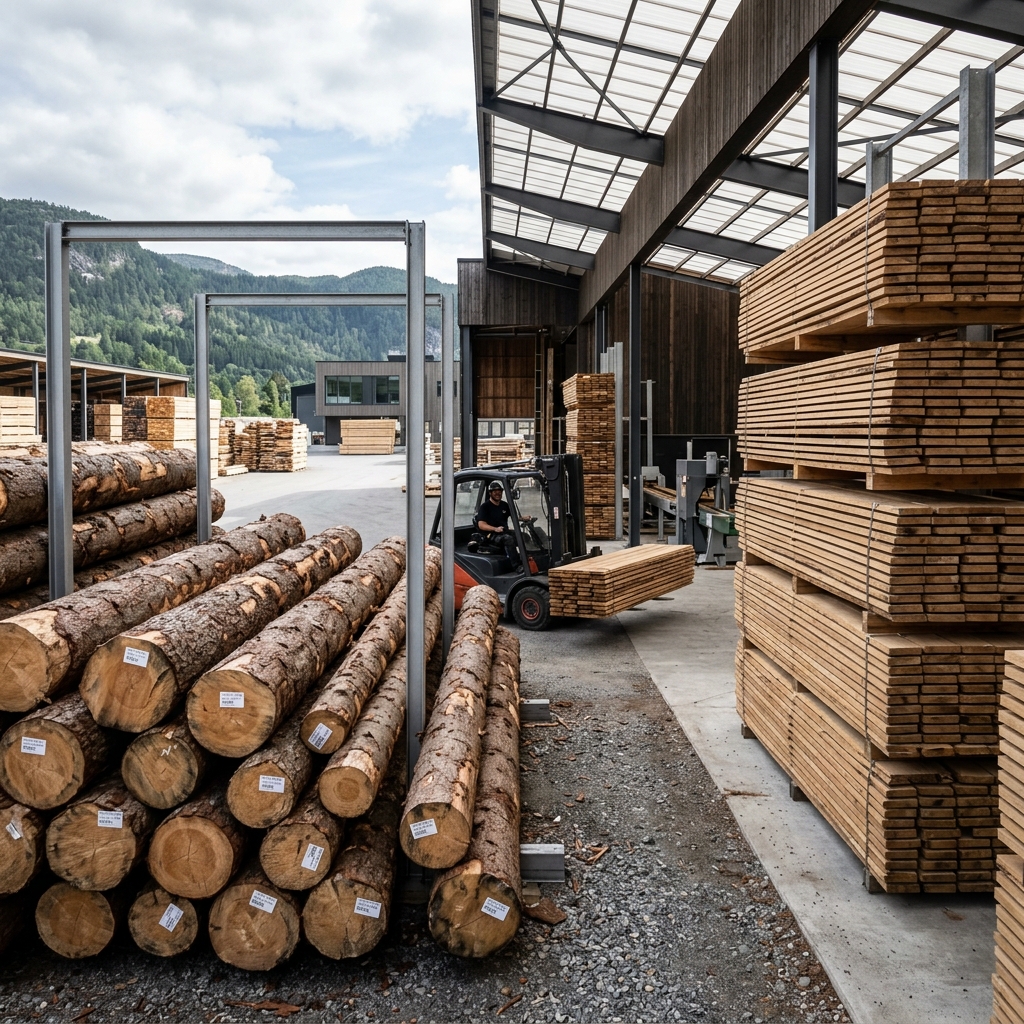 Wood Trading & Lumber Supply